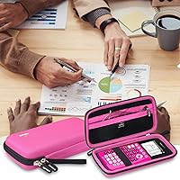 Vista 4 de Aproca Funda para calculadora compatible con Texas Instruments TI-84 Plus CE/TI-84 Plus/TI-83 Plus/TI-89 Titanio/TI-85 / TI-86 Calculadora gráfica a
