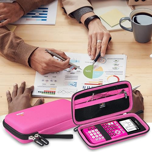 Miniatura 58 de Aproca Funda para calculadora compatible con Texas Instruments TI-84 Plus CE/TI-84 Plus/TI-83 Plus/TI-89 Titanio/TI-85 / TI-86 Calculadora gráfica a
