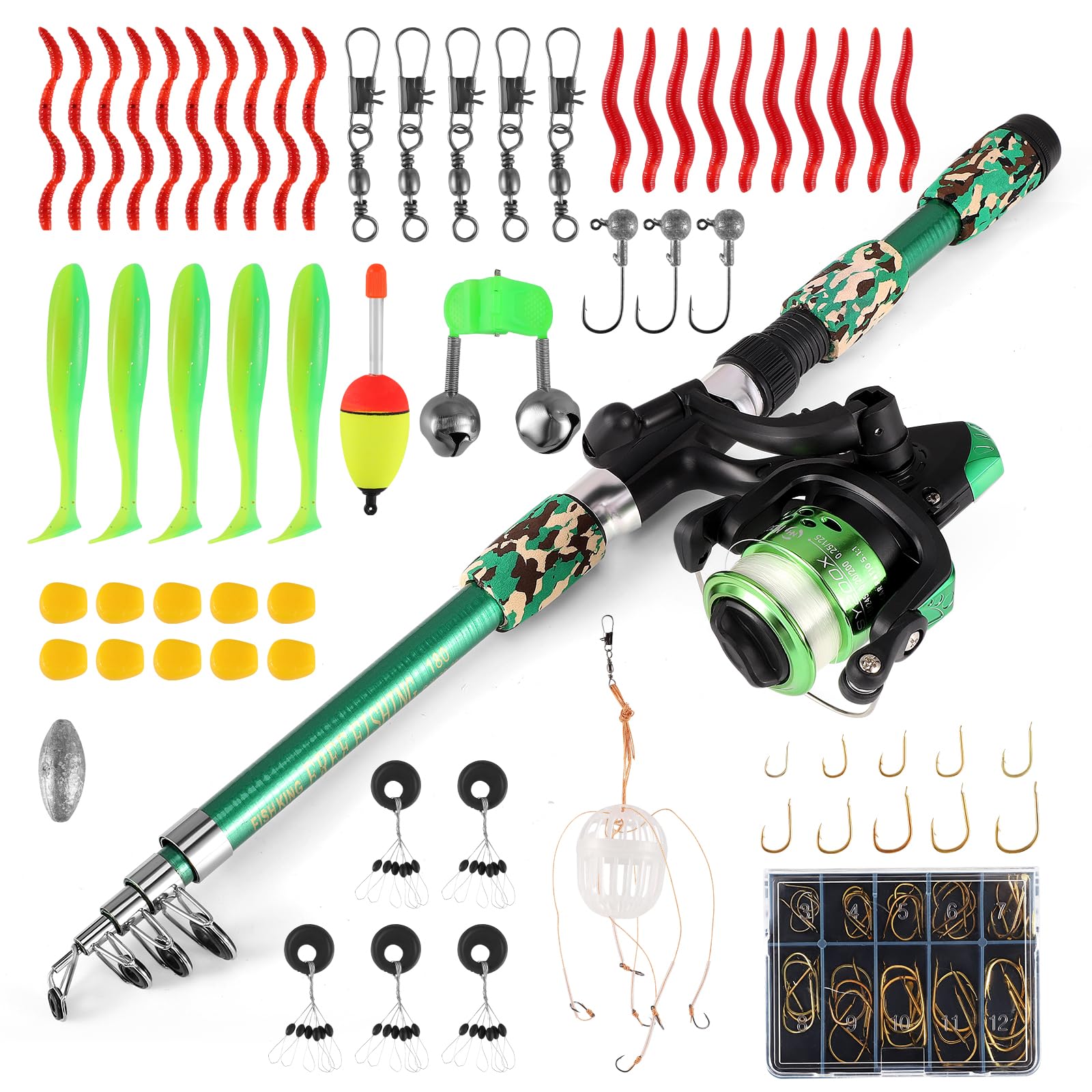 Tubertini Genetic Duo Canna Da Pesca Bolentino Drifting 400gr - Foto 8