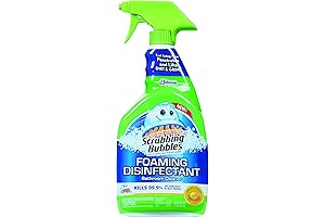 Foaming Toilet Bubble Cleaner Scrubbing Bubbles Disinfectant Bathroom Cleaner (32-Ounce, 8-Pack)