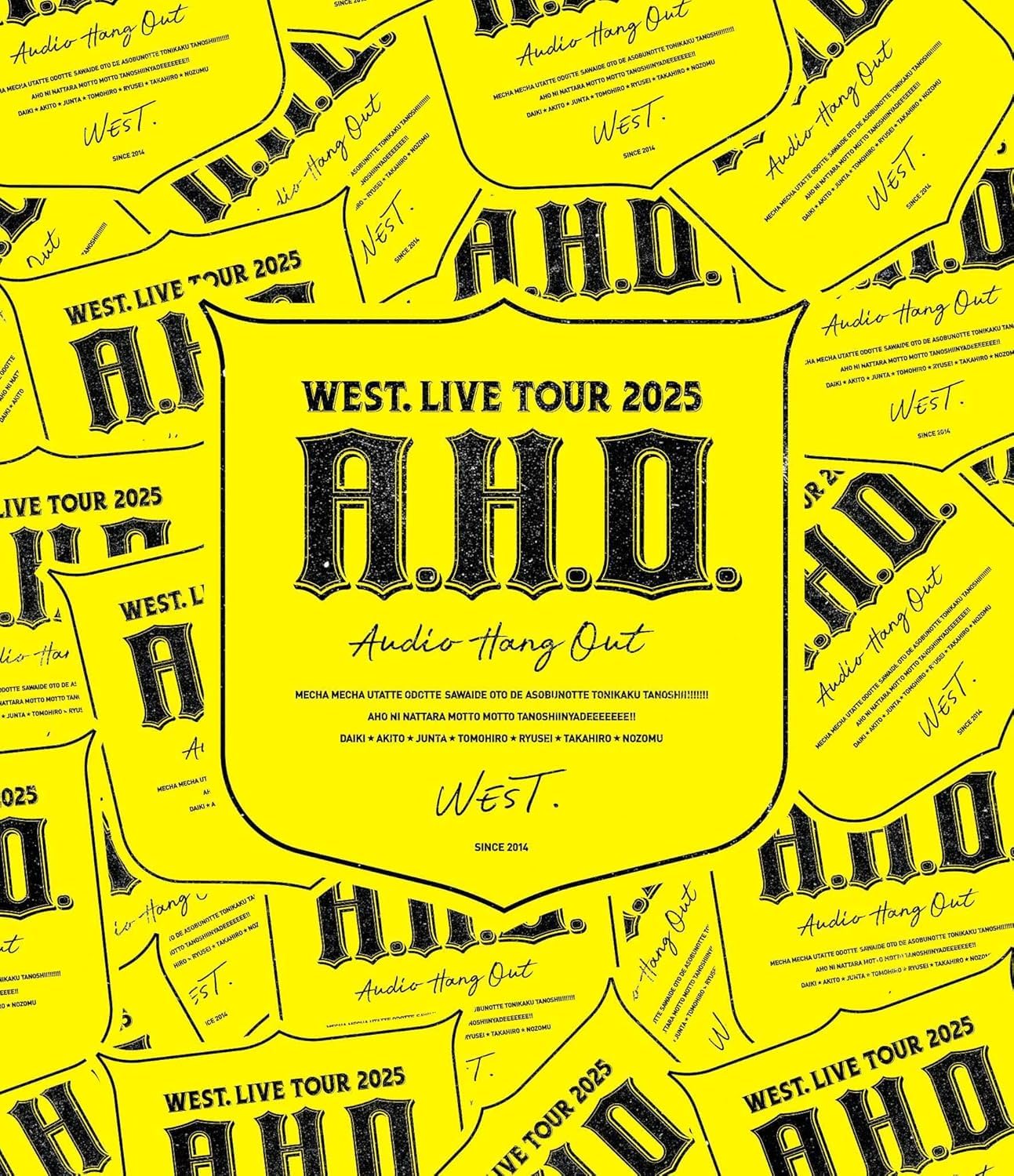 WEST. A.H.Oセット Amazon.co.jp: 【初回盤+通常盤Blu-ray2形態セット】 WEST. LIVE TOUR