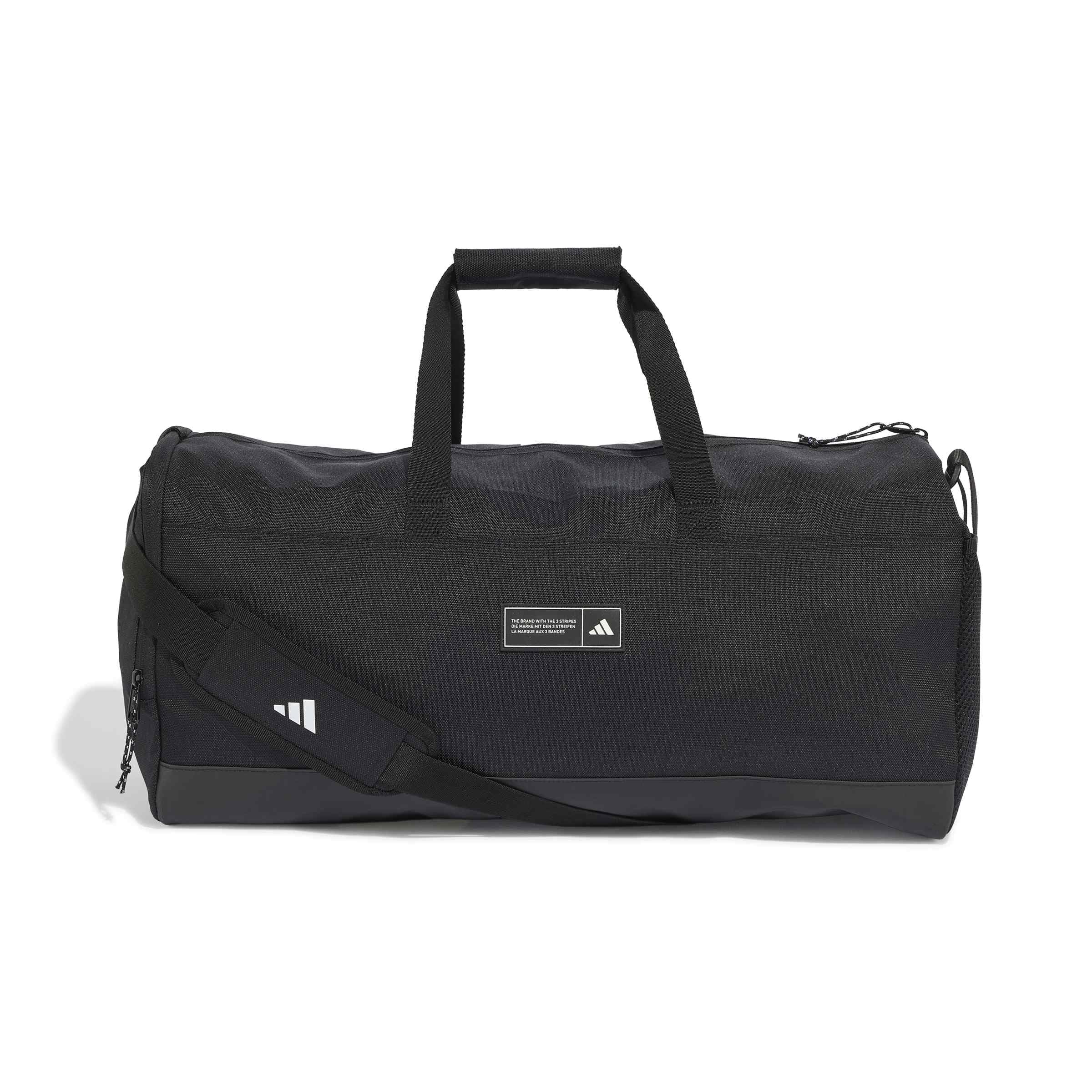 adidas Unisex - Adulto 3 Stripes Weekender Duffel Bag Medium Duffel_Bag, black, One Size