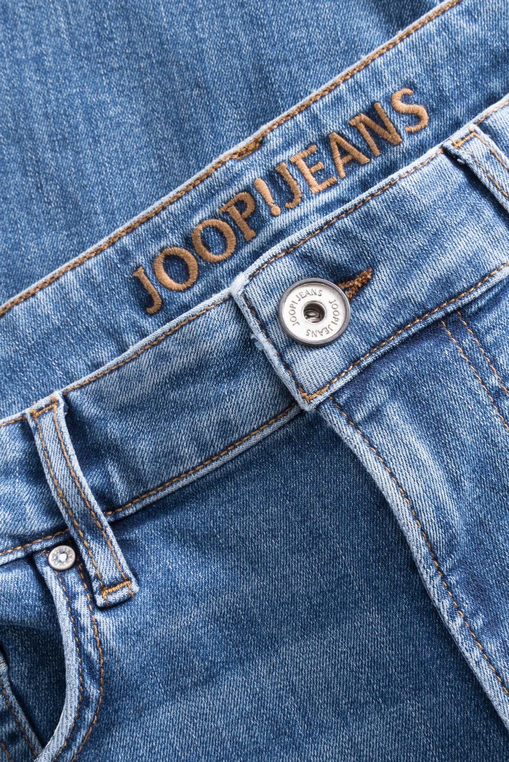 Joop! Męskie dżinsy Mitch - Nowoczesny krój - niebieski - Light Blue Denim W30 - W40 bawełna strecz, Jasnoniebieski denim 445, 32W / 30L