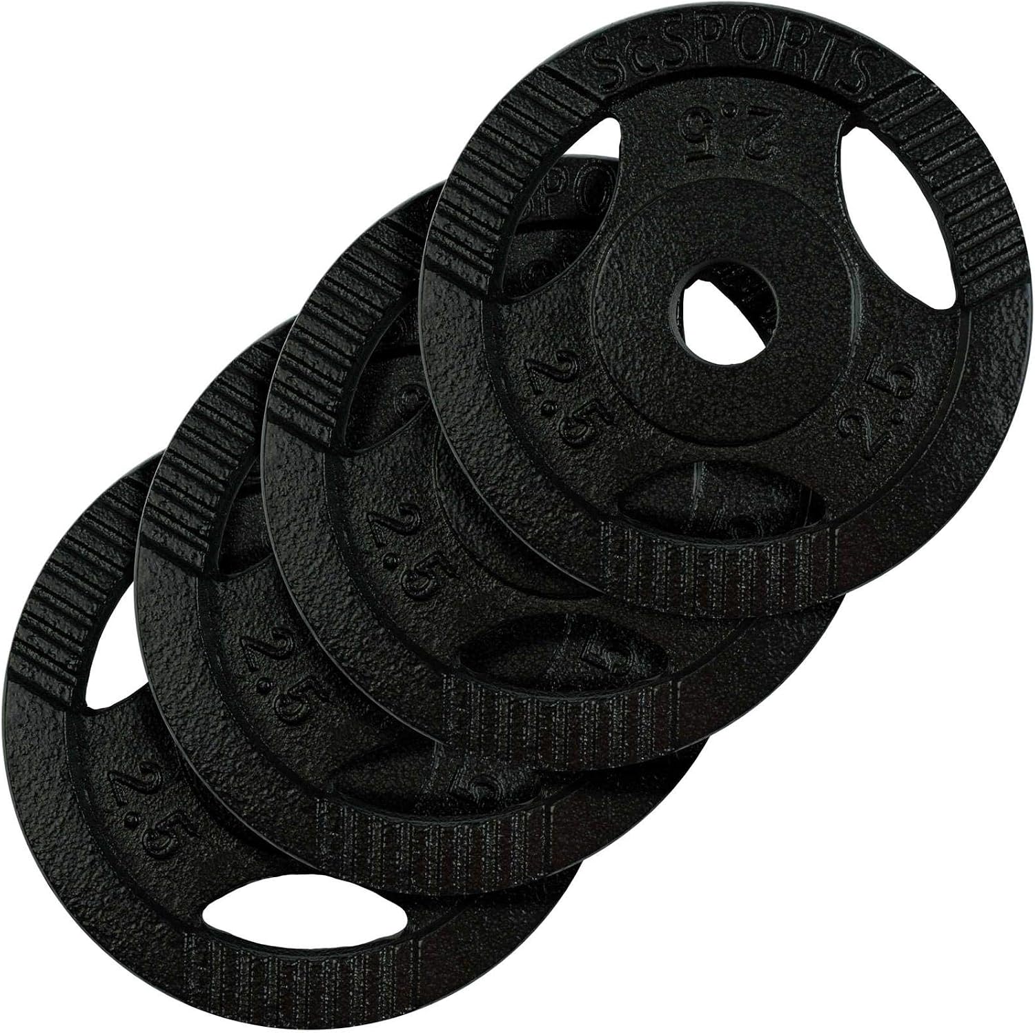 Gummierte Hantelscheibe |30/31 Mm | 0,5 Kg - 20 Kg