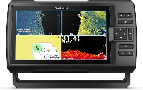 Miniatura 5 de Garmin Striker Vivid 4cv, Transductor Sonar, ubicación de peces, a color, 4 pulgadas, fácil de usar, paletas vívidas de color de sonar de escaneo
