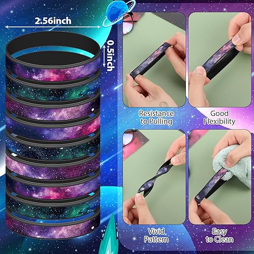 Miniatura 9 de Ctosree 60 lápices de banderas internacionales para niños, pulseras de bandera del mundo, Estados Unidos, británico, Francia, China, India, lápices