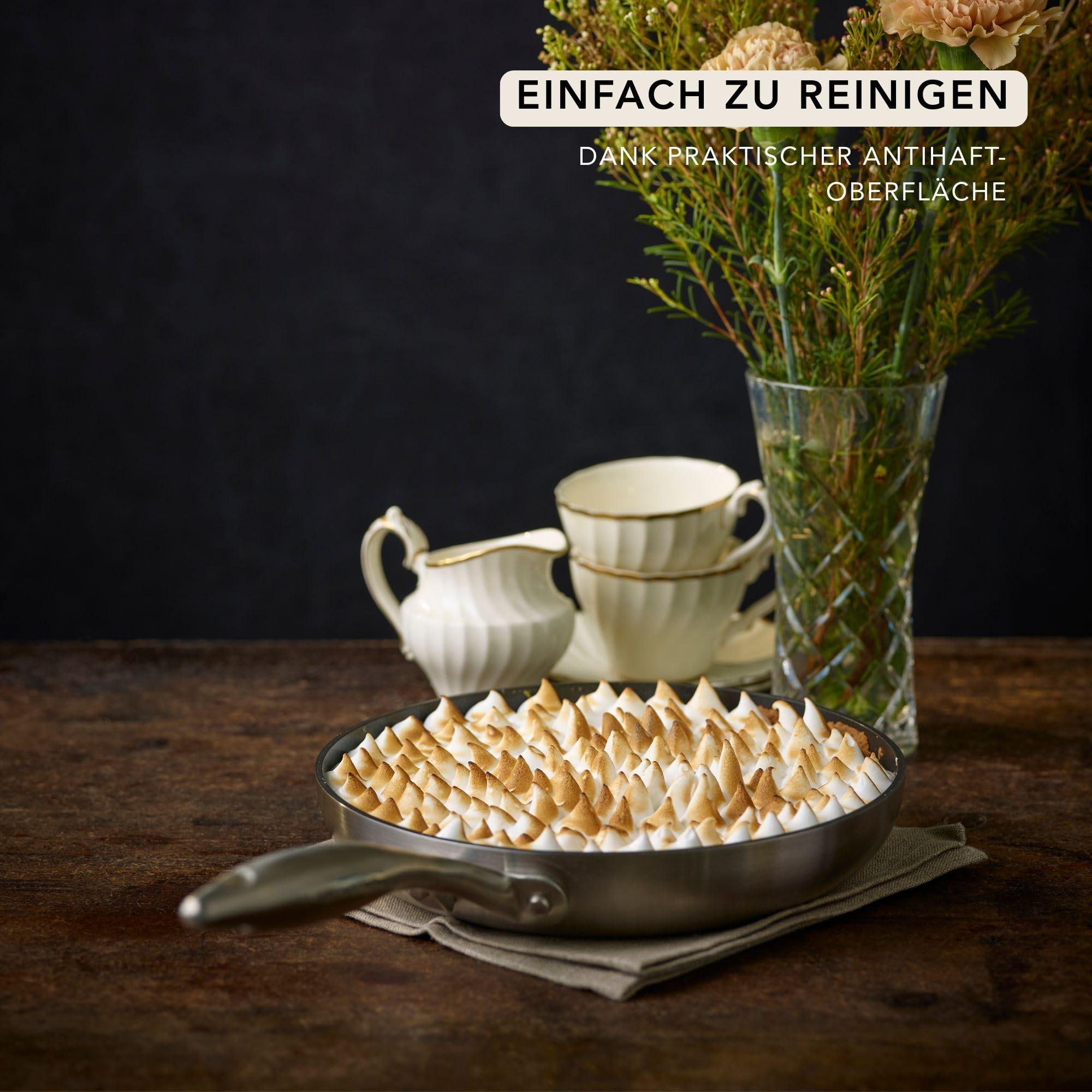 SCANPAN CTX Pfannen-Set 2-tlg., 20 + 28 cm, Induktion, 5-Schicht, Ofenfest