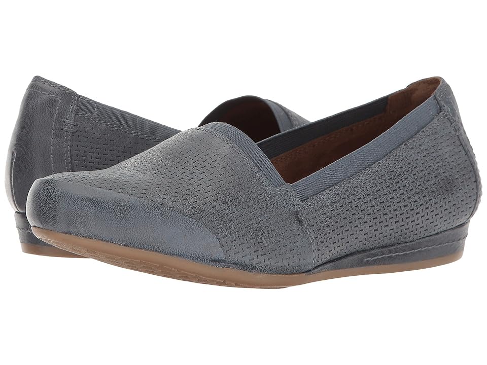 

Rockport Cobb Hill Collection Cobb Hill Galway Perforated Gigi (Blue Nubuck) Women's Shoes