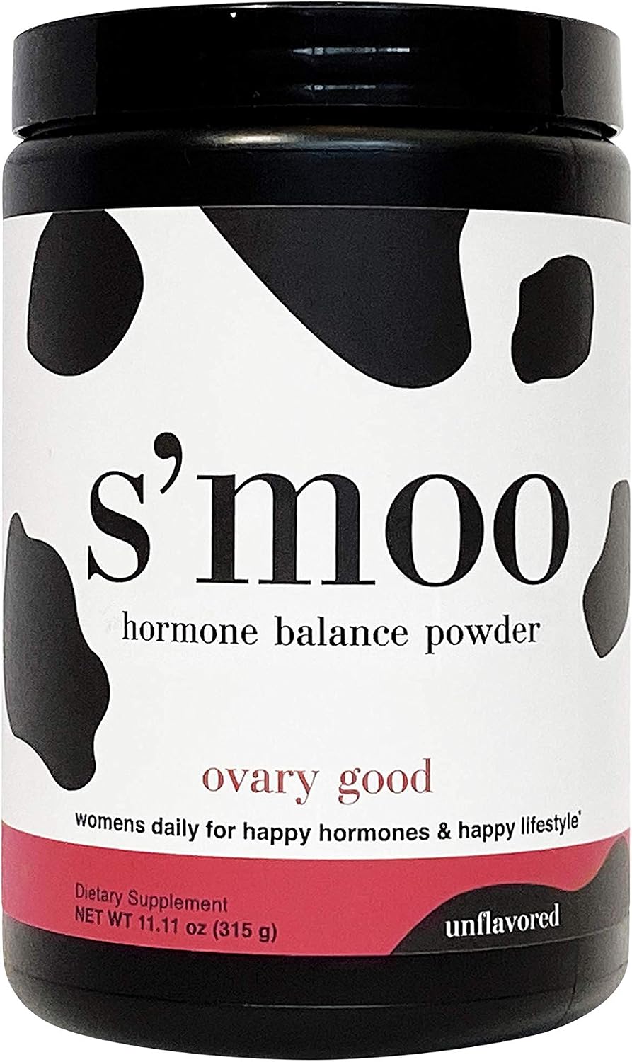 Ovary Good for Hormone Balance l Regulate Cycle, Aid Ovulation, Reduce PMS, Weight Management, Improve Energy & Complexion, Improve Fertility l Powder Supplement for Women l Made in USA (30 Servings)