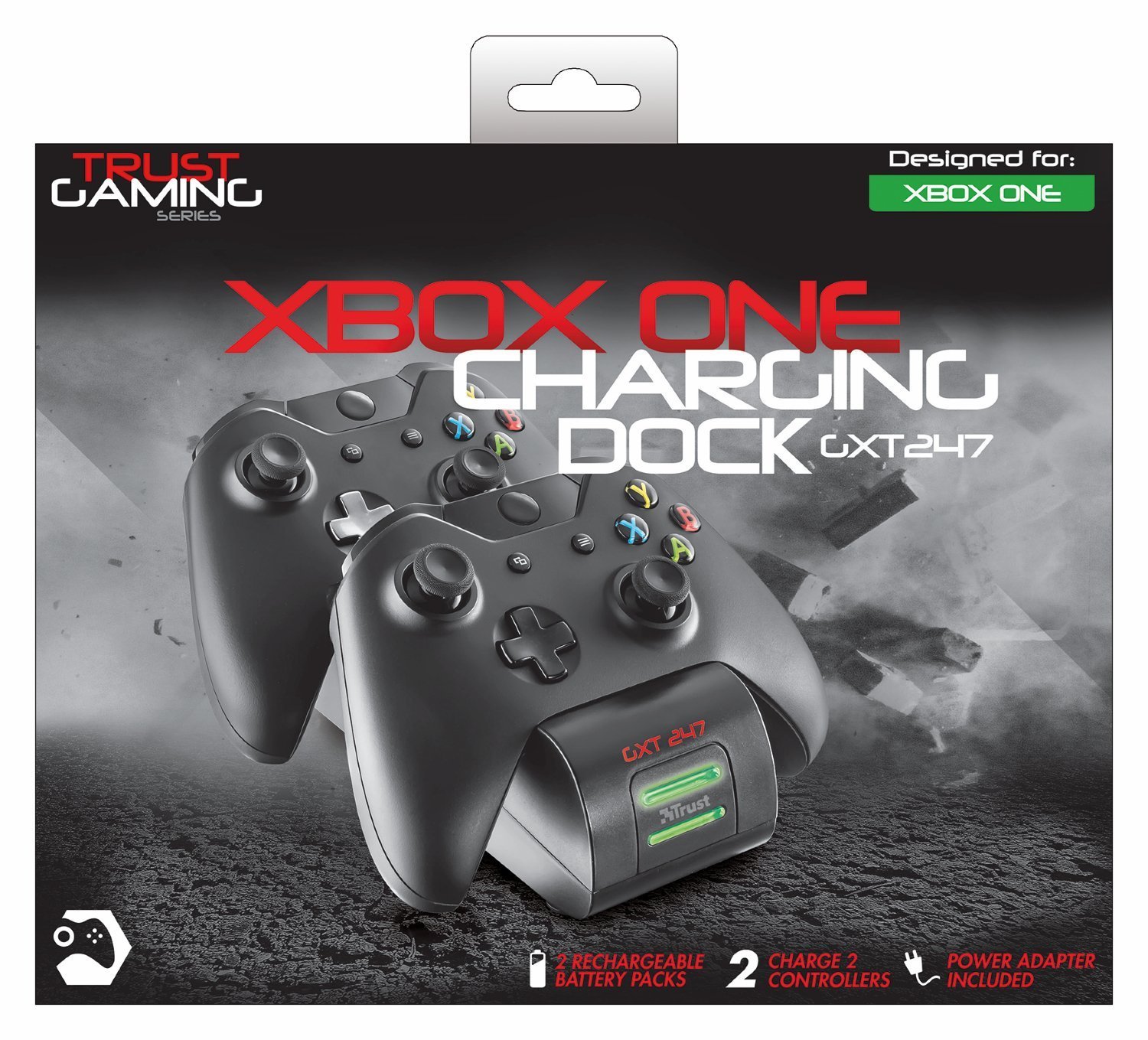 Xbox One: GXT 247 Dock di Ricarica Duale
