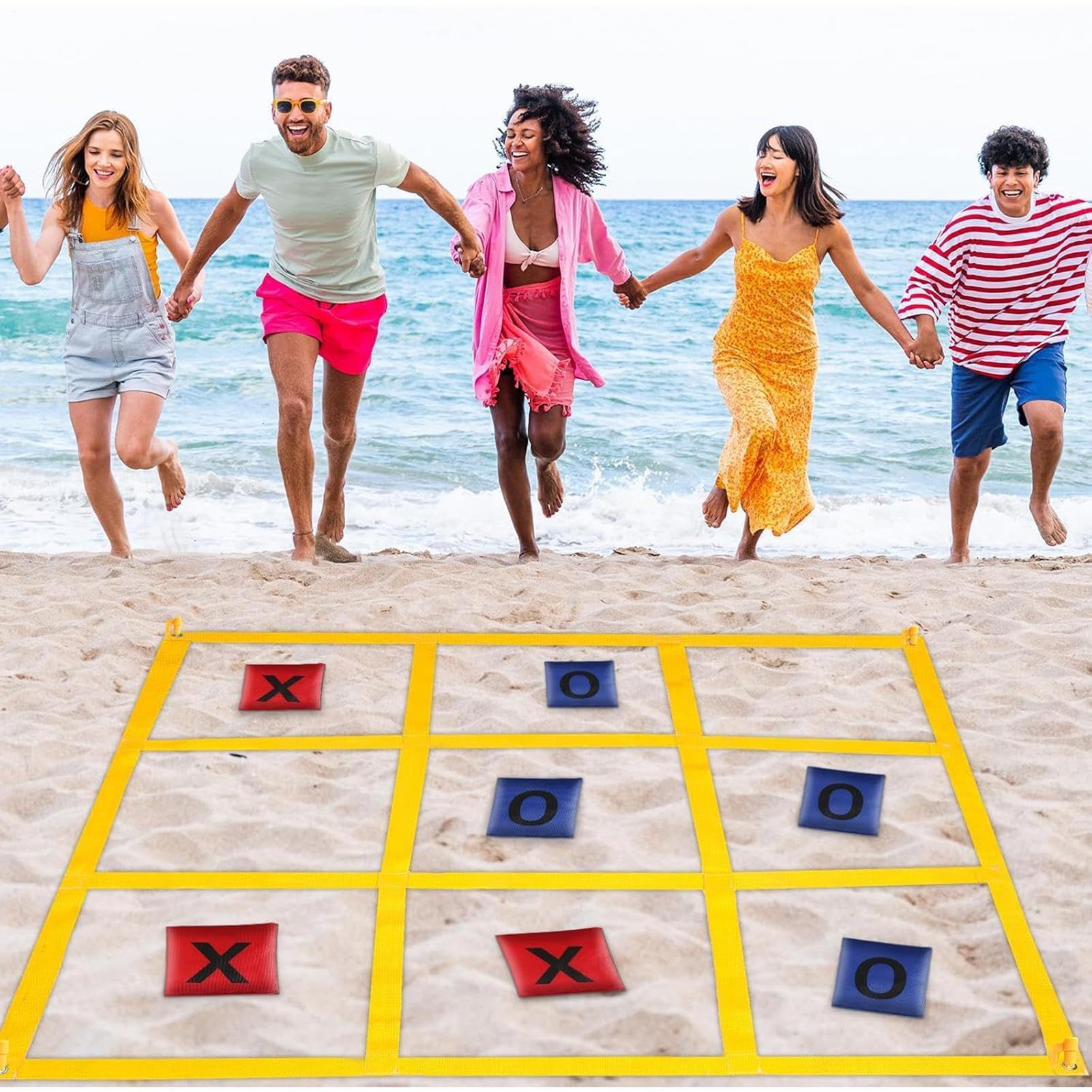 Juego Lanzamiento Bolsas Frijoles Actividades Familiares Interactivas | Suministros Para Lanzamiento De Bolsas Exterior Interior Camping Familiar Jardín Playa Y Tiro Bolsas