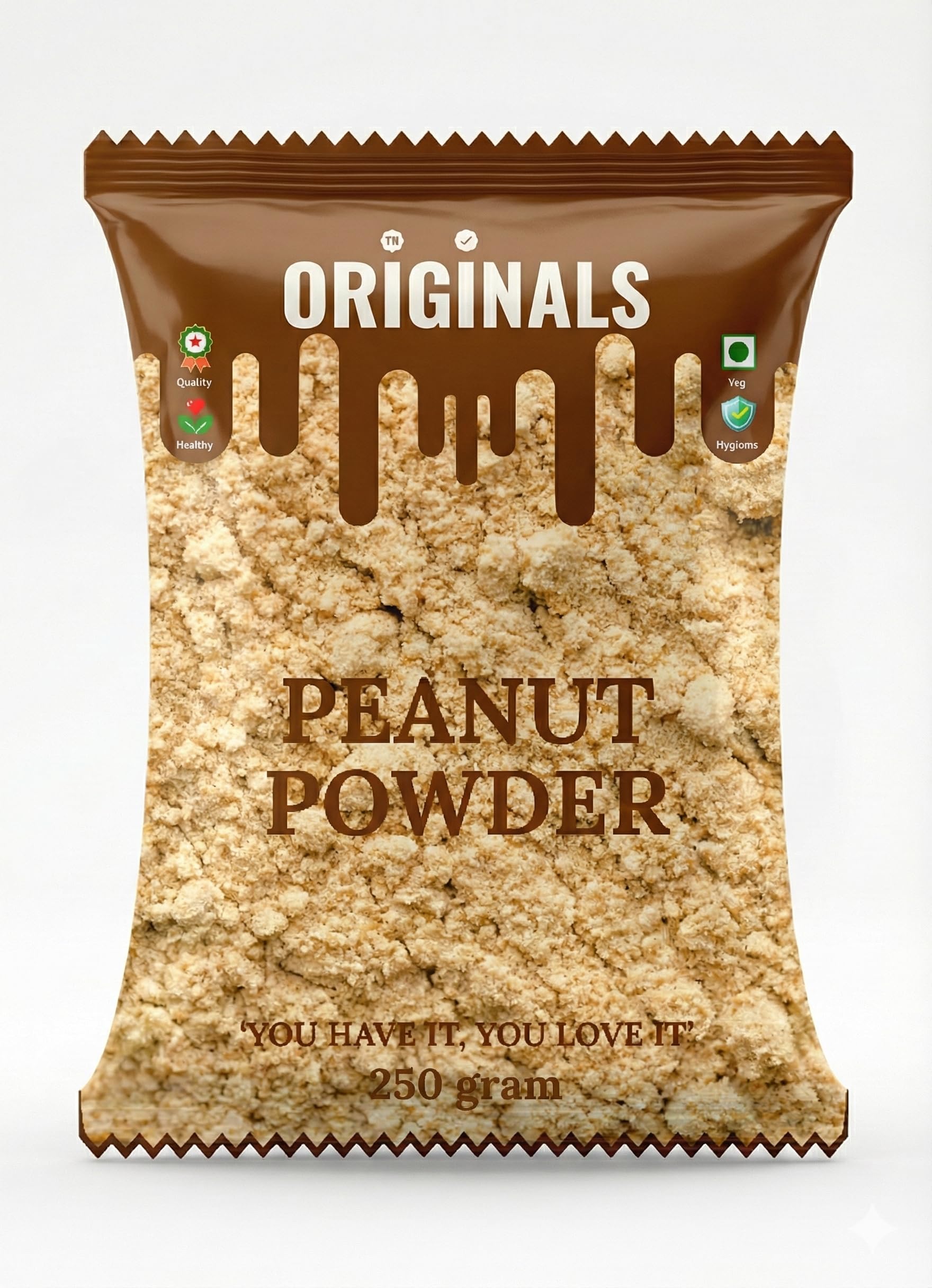 ORIGINALS Premium Peanut Powder (मूंगफली पाउडर) 250g Natural Freshly Processed Protein Packed Groundnut Powder Ideal for Cooking Chutney Snacks & Baking-image-46