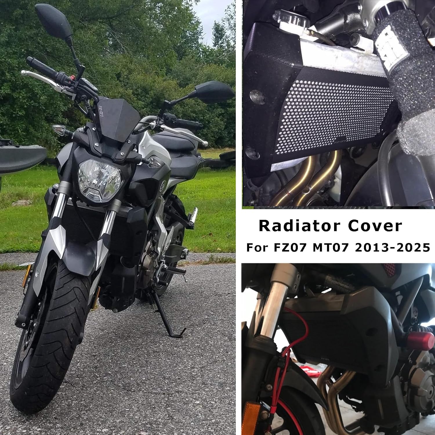 FZ 07 Radiator Grille Grill Guard Protective Grill For YAMAHA FZ-07 FZ07 2013 2014 2015 2016 2017 2018