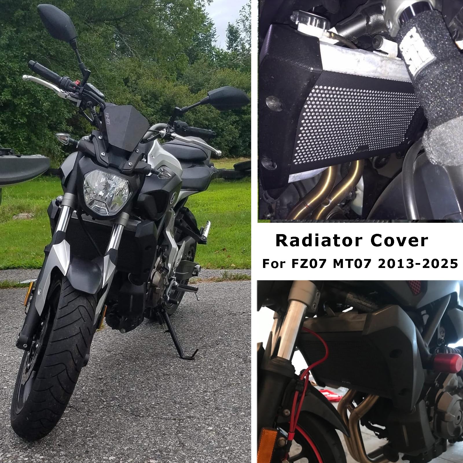 Amazon.com: FZ 07 Radiator Grille Grill Guard Protective Grill For