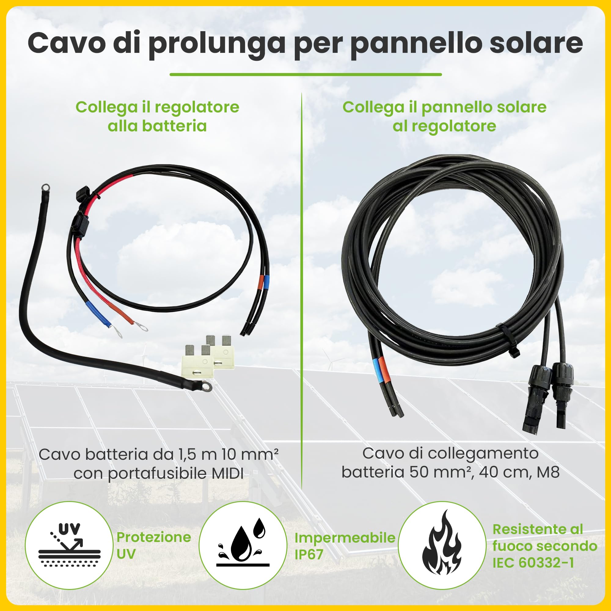 Offgridtec Autark Pro XL Impianto Solare 600 W, 3000 W AC, 2 Batterie LiFePO4 200 Ah, Regolatore MPPT con Display, Plug & Play, Inverter a Onda Sinusoidale, USB, per Camper Off-Grid
