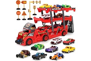 Wolvol Transport Car Carrier Truck Toy for Boys and Girls