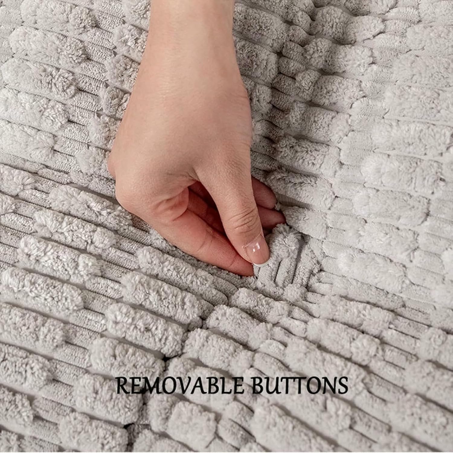 Large Triangular Headboard Wedge Bed Rest Reading Pillow, Soft Support While Reading and Resting, Positioning Support Backrest Bed Rest Cushion with Removable Cover