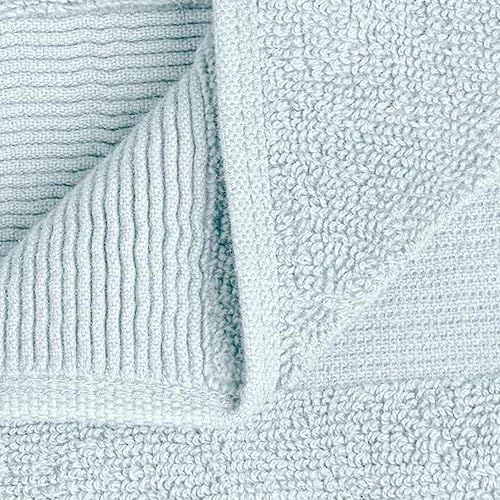 Miniatura 5 de White Classic Resort Collection - Juego de toallas de baño suaves  Felpa de hotel de lujo y algodón absorbente  2 toallas de baño, 2 toallas de mano