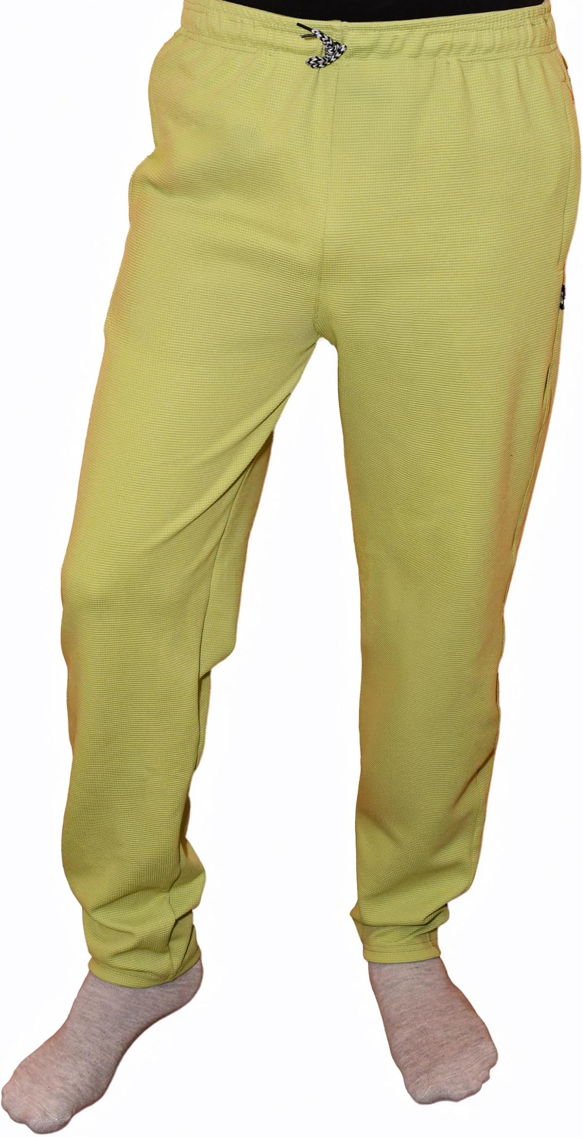 Men's Track Pants with Zipper Pockets - Straight Leg Athletic Training Pants