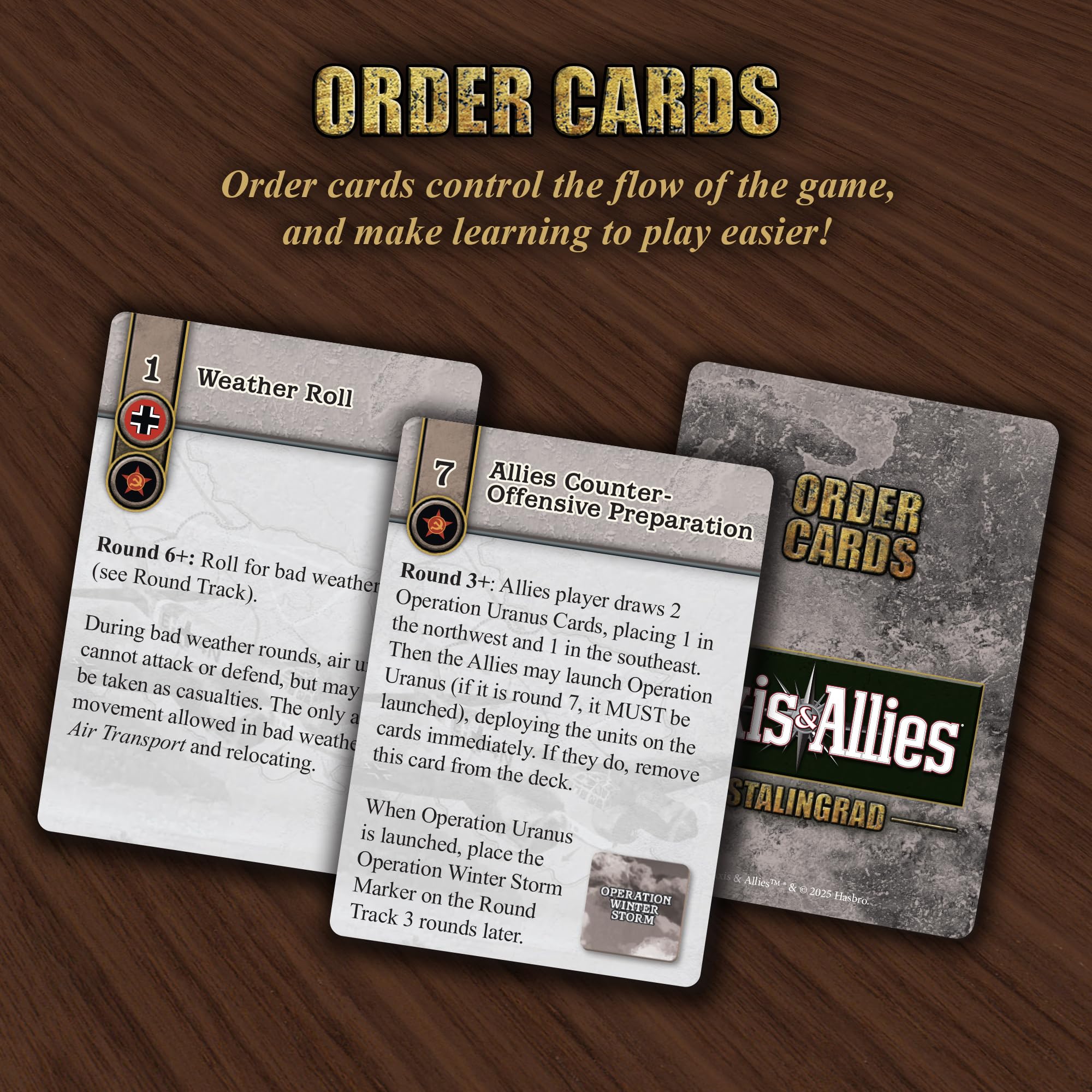 Renegade | Axis & Allies Stalingrad | Gioco di strategia della Seconda Guerra Mondiale con miniature premium e due scenari tattici | 2 Giocatori | 180–300 Minuti