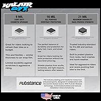 Vista 3 de Kit de gráficos para KTM SX SXF 125-250-350-450 (2005-2006) Twitch Series Smoke 16 Mil - Adhesivos para motocicleta Dirt Pit Bike Motocicleta