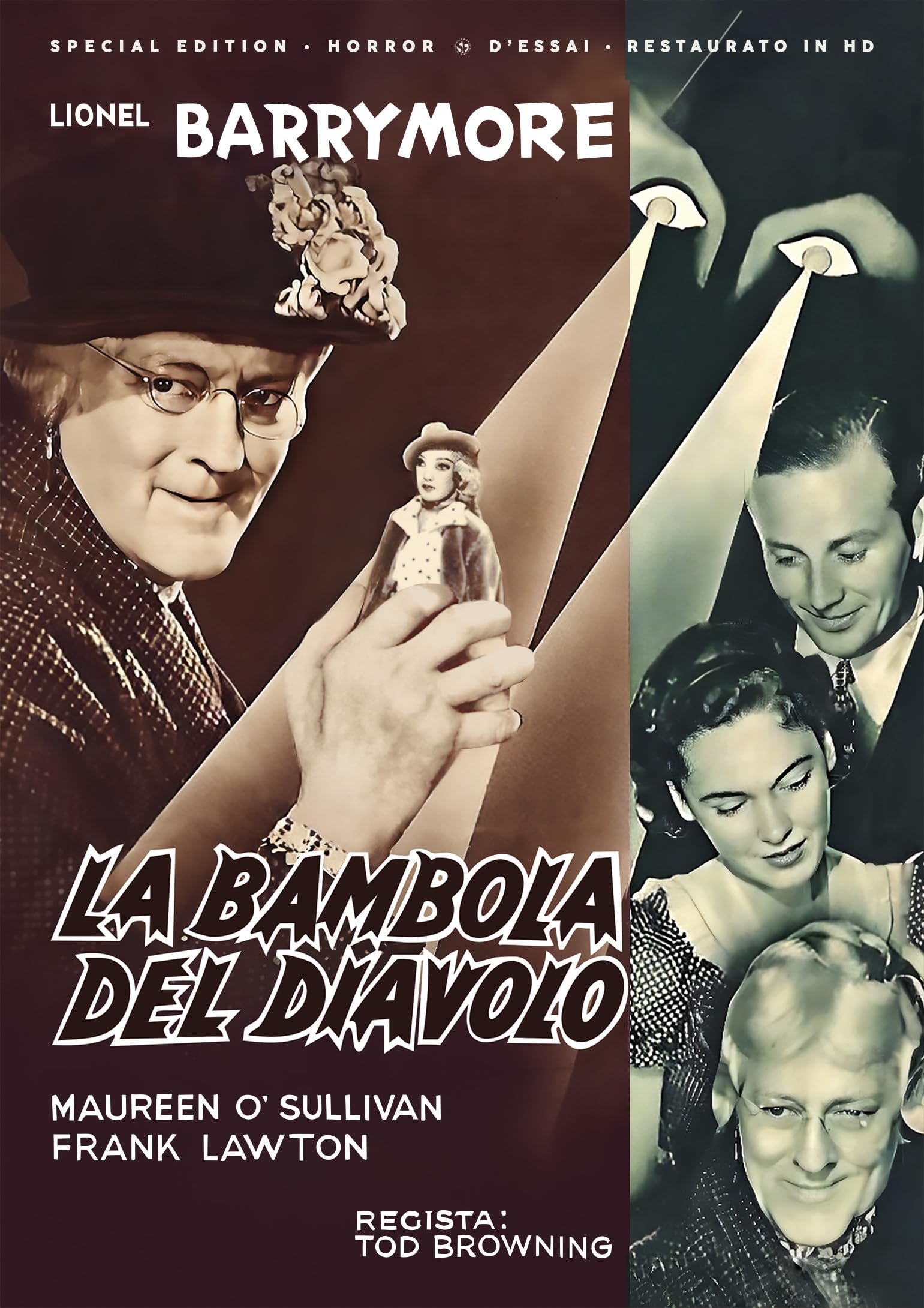 La Bambola Del Diavolo Blu-ray remasterizado en HD para coleccionistas de cine de terror