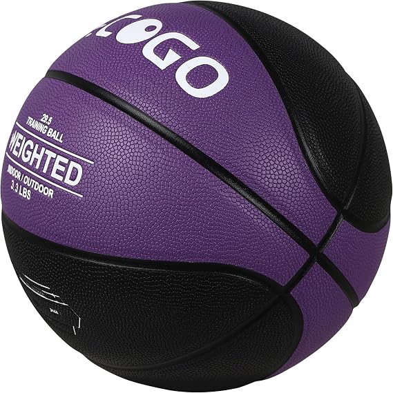 Weighted Training Basketball 29.5 2.2/3/3.3LBS Heavy Training Indoor Outdoor Basket Ball Quality PU Leather for Improving Handling Dribbling Passing and Rebounding Skill