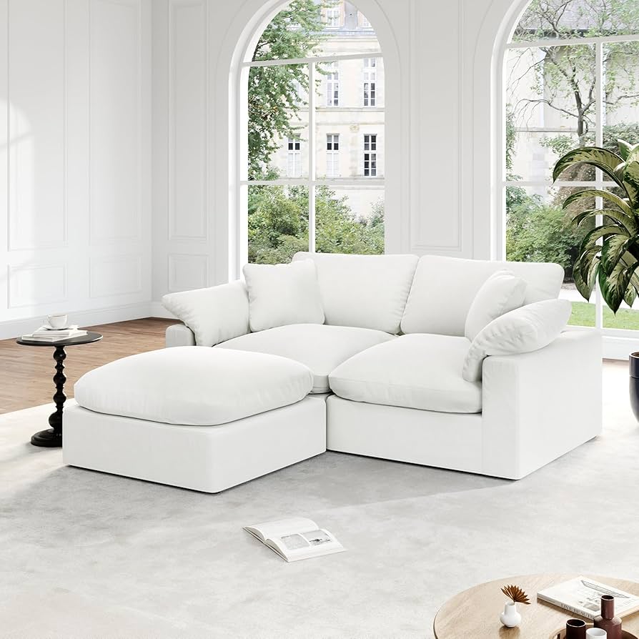 Amazon.com: Cloud Modular Sectional Sofa, Oversized Convertible Amazon.com: Cloud Modular Sectional Sofa, Oversized Convertible