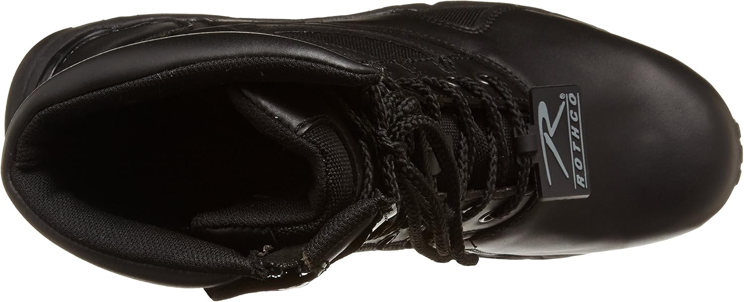 Miniatura 7 de Rothco Bota con cremallera lateral negra de 8.0in