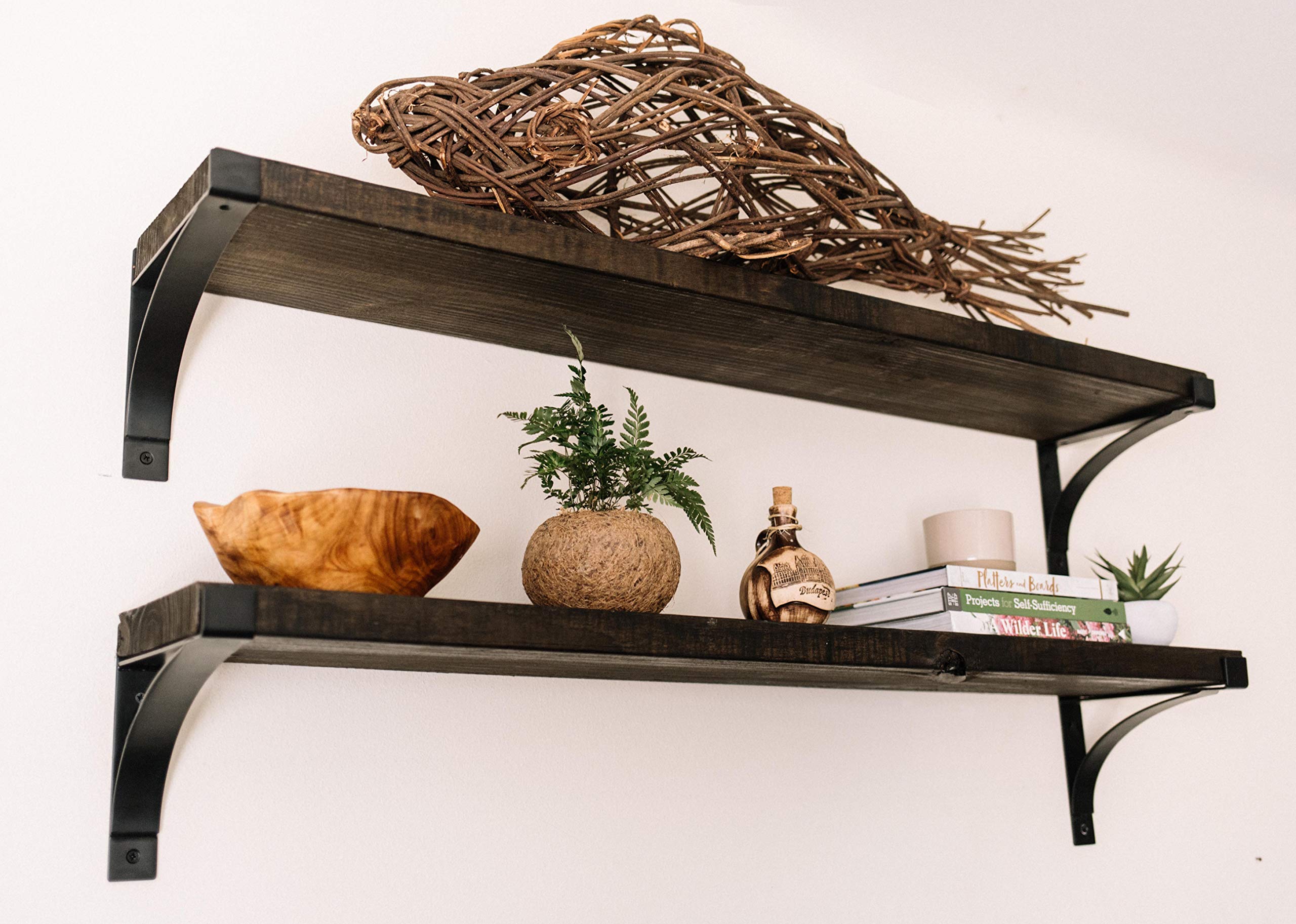 Premium Home Shelf Brackets 10",12" Floating Shelf L Bracket, L