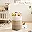 Artfeel Laundry Basket,Woven Cotton Rope Laundry Hamper,60L for Decorative Storage of Dirty Clothes,Toys and Blankets in Bathroom,Bedroom and Living Room