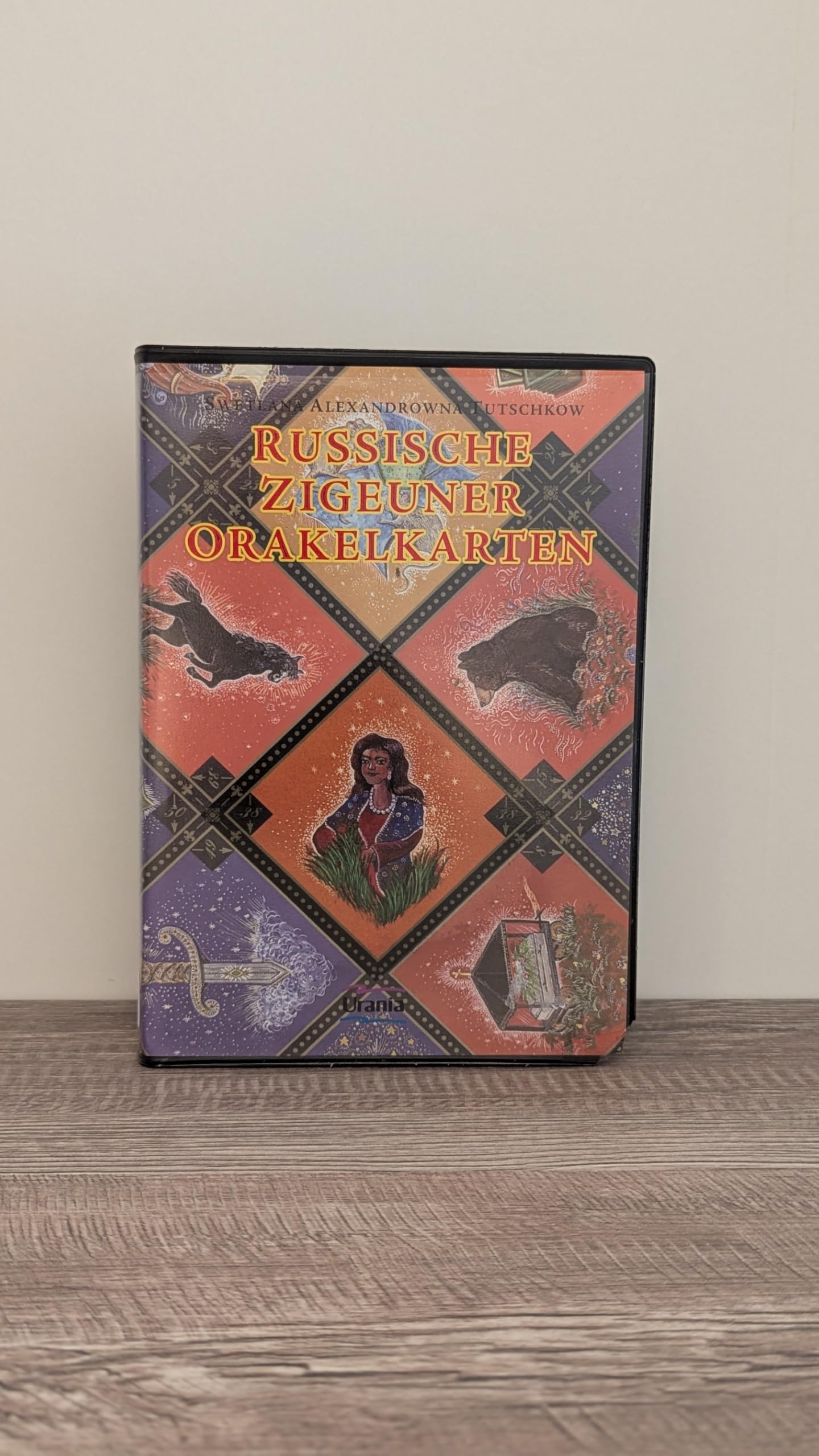 Russische Zigeuner Orakelkarten: Orakel-Set - Handbuch und Karten