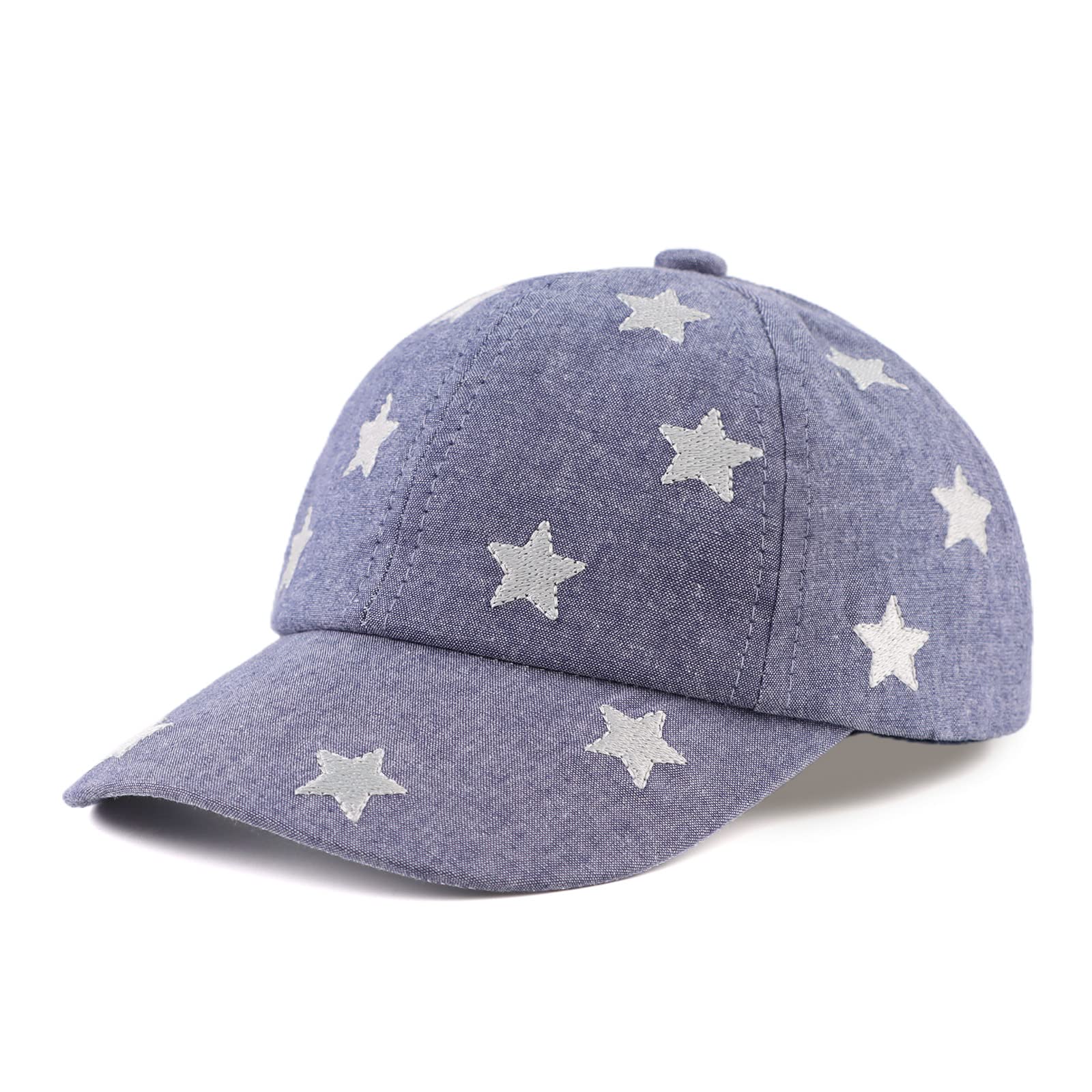 Pesaat Summer Baby Baseball Caps Toddler Sun Hat for Boys Girls Adjustable Kids Trucker Hats — view 17