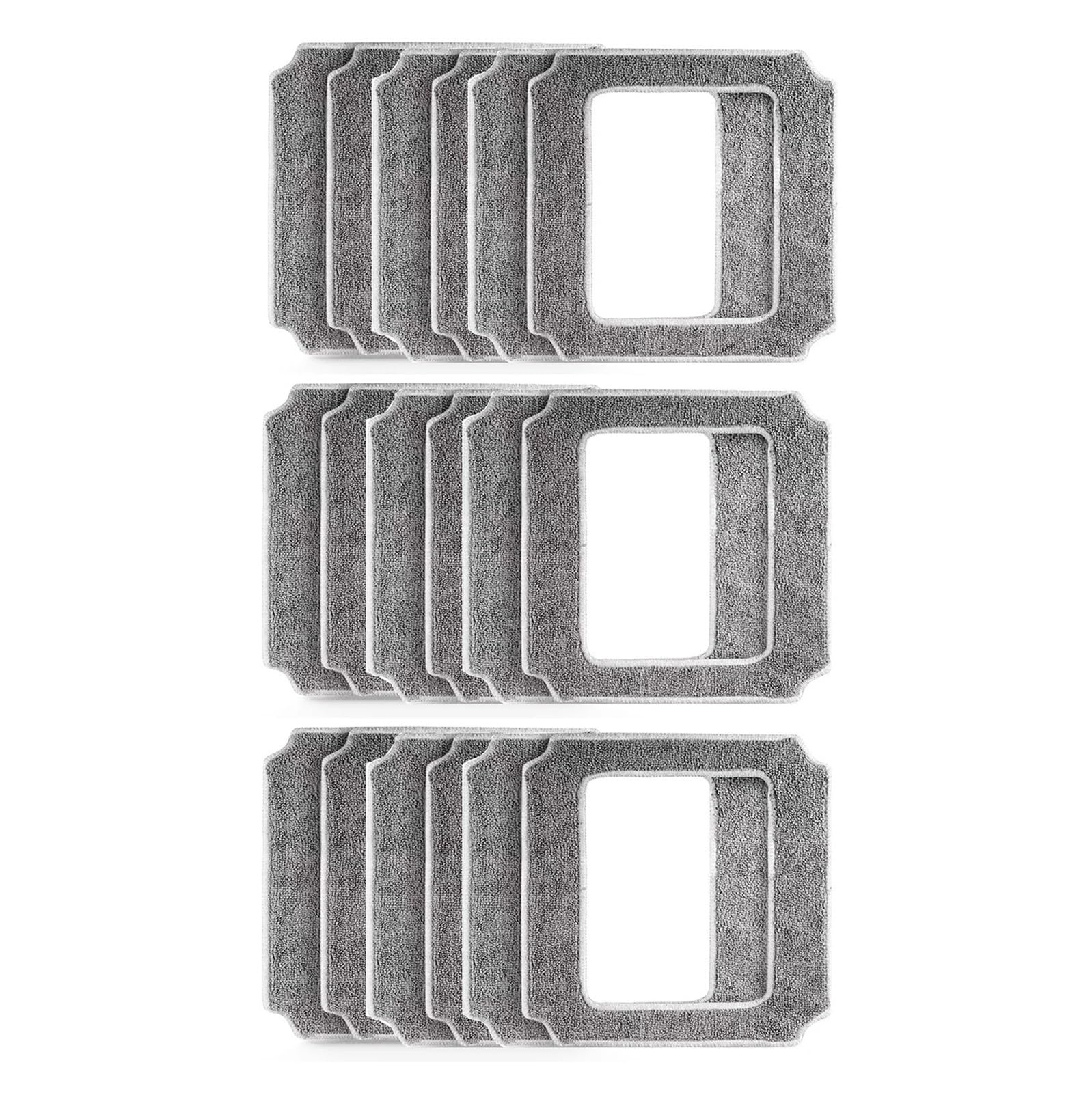 Mocio For La Pulizia, Compatibile Con Abir, Robot Lavavetri WD8, Stracci Lavabili Riutilizzabili For Lavare I Vetri Delle Finestre, Pezzi Di Ricambio, 6 O 18 Panni(18pcs)