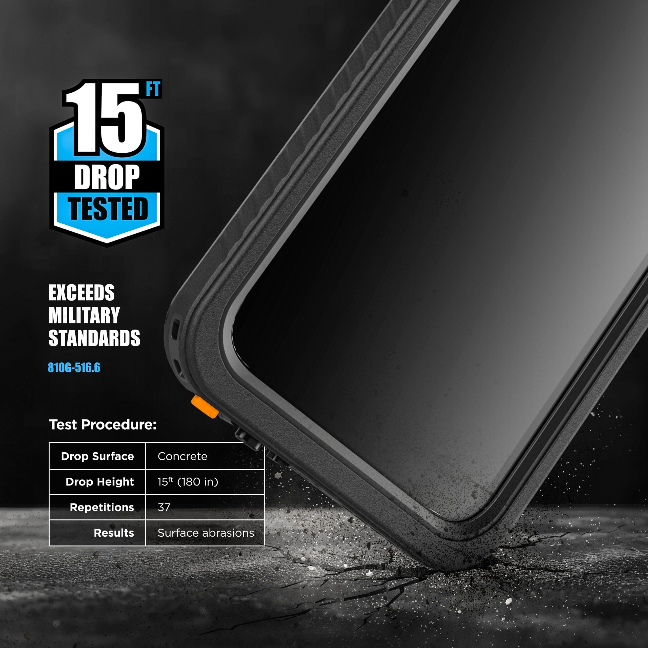 ENCASED per iPhone 17 Air Cover Impermeabile con Pulsante Controllo Fotocamera [IP-68] Custodia Full-Body con Proteggi Schermo Integrato (Compatibile MagSafe)