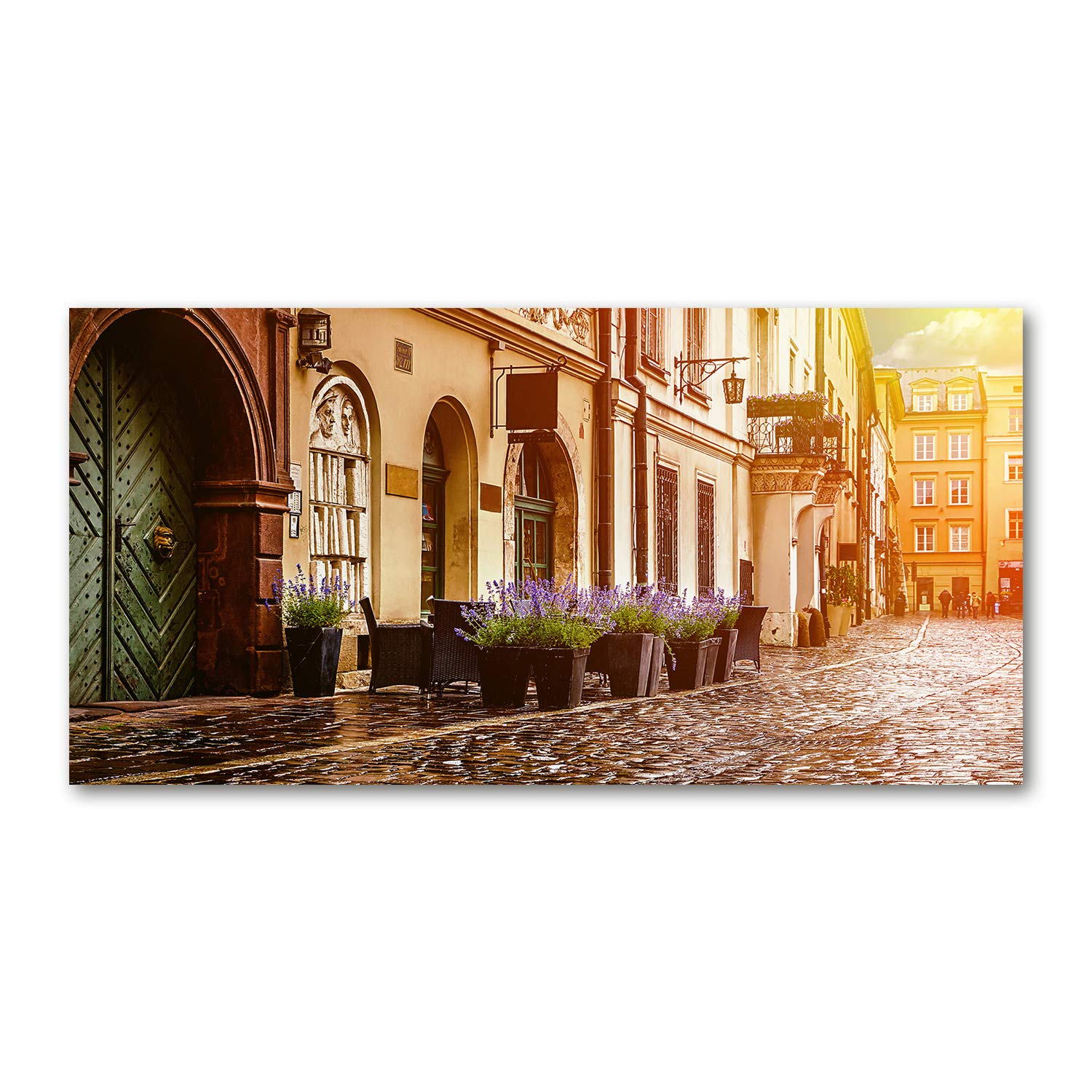 Tableau acrylique Tulup 140x70cm Cracovie Polonia : l'alternative incassable au cadre en verre
