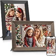2 Pack-Frameo 10.1 Inch WiFi Digital Picture Frame with 32GB Memory, 1280 x 800 IPS Touch Screen Smart Electronic Photo Frame