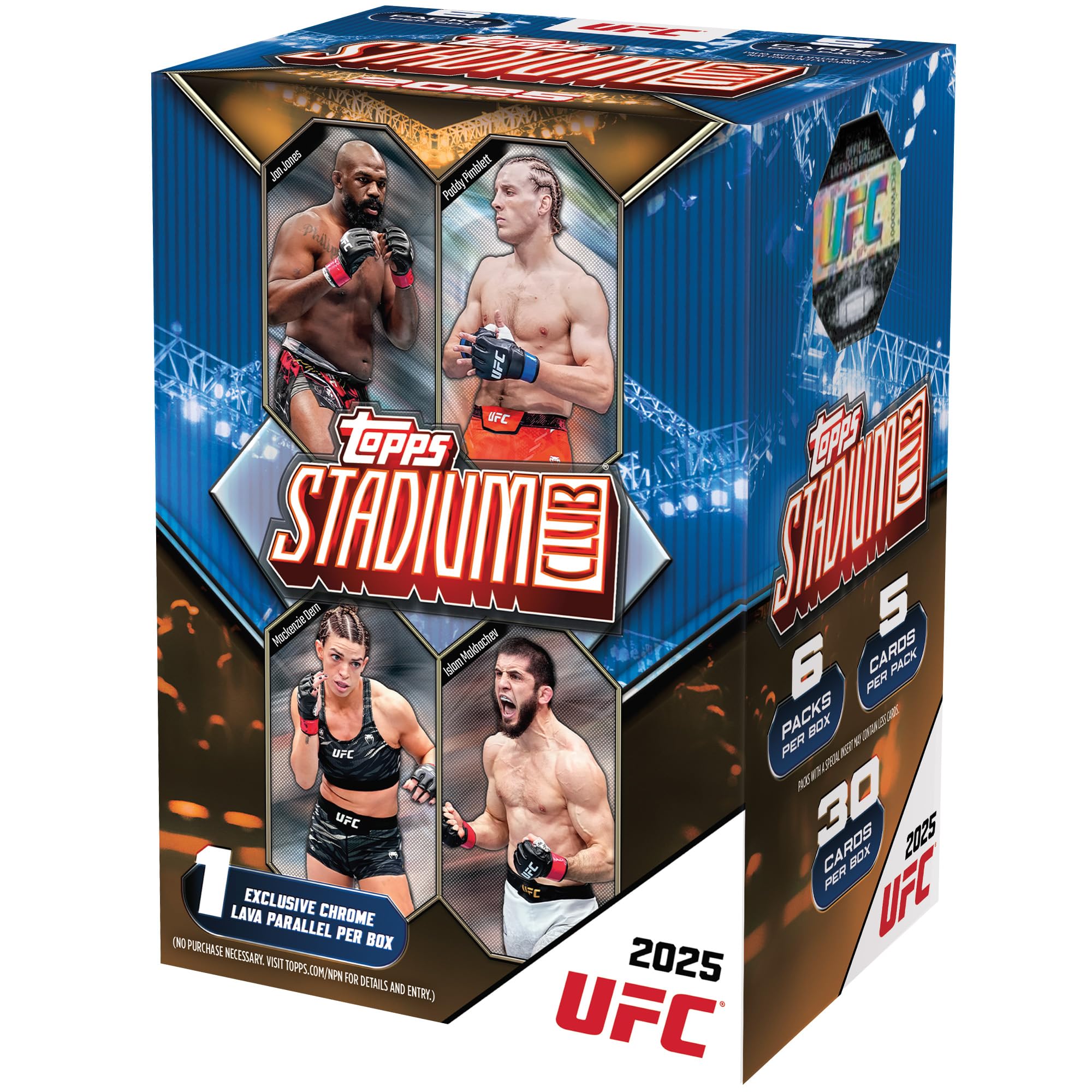 2025 Topps Stadium Club UFC - Factory Sealed - Value Box