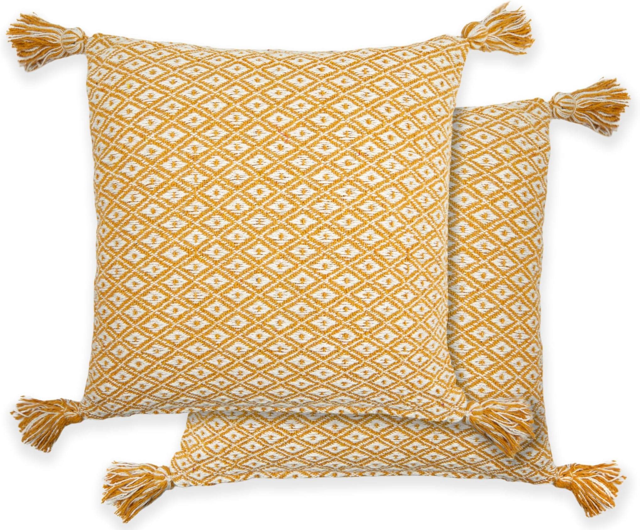 Emma Barclay Casablanca Cushion Cover 17 X 17 Ochre