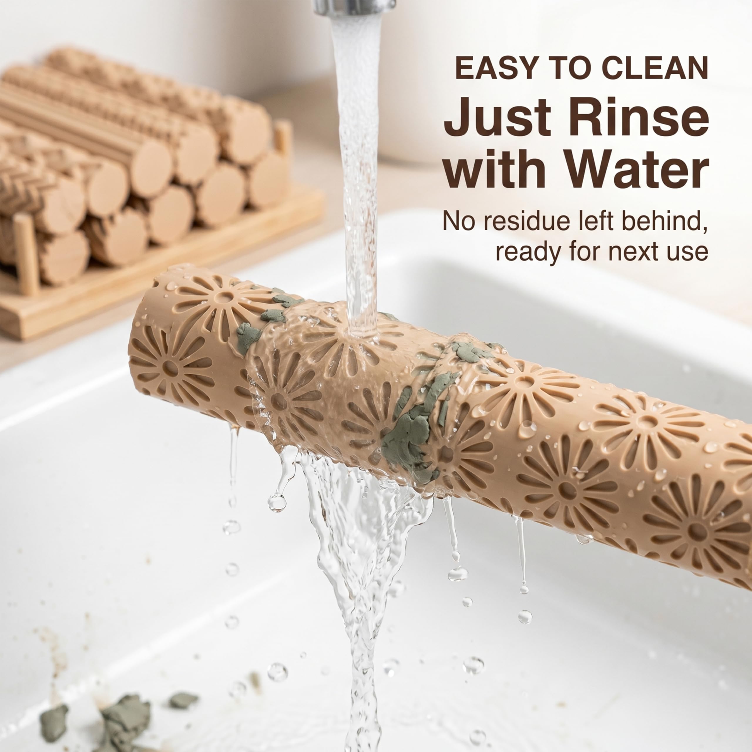Clay Texture Rollers - 10 Pack -7
