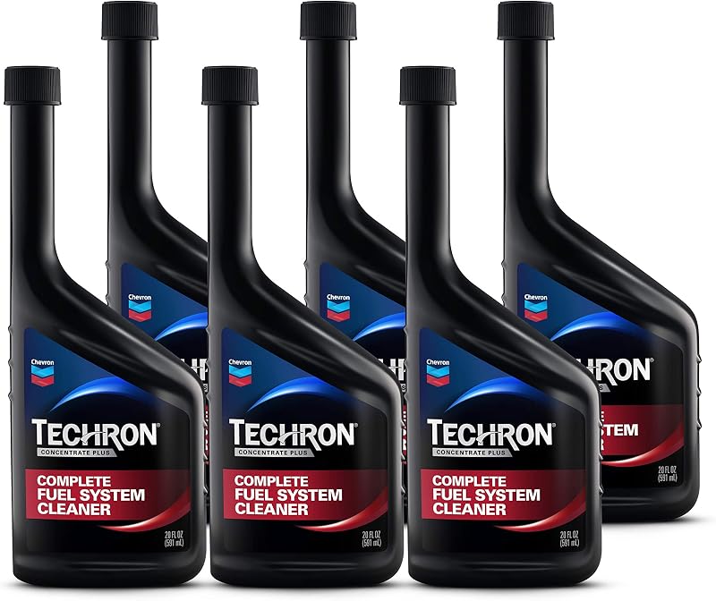 Limpador do Sistema de Combustível Techron Concentrate Plus Chevron 591 mL Pacote com 6