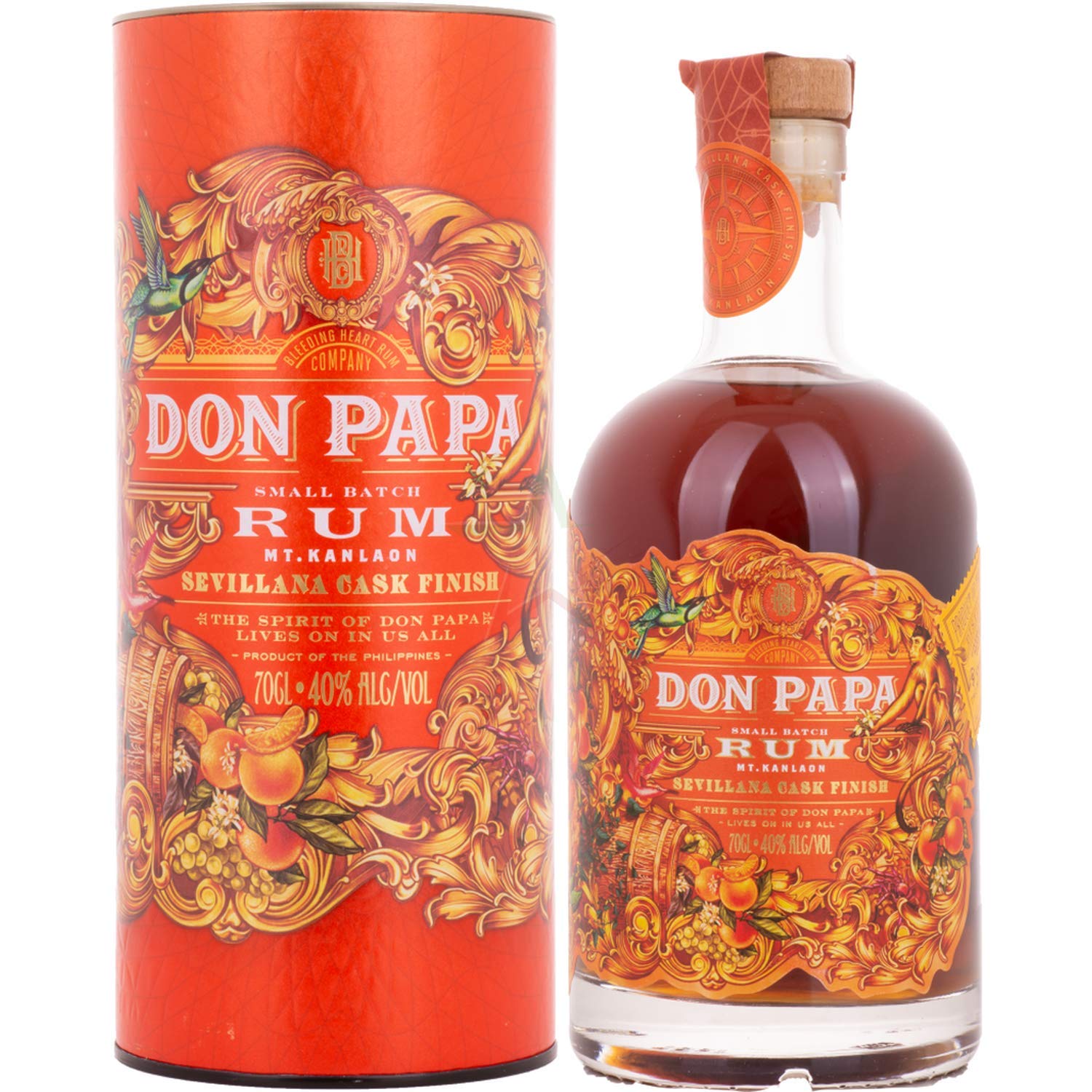 Don Papa Rum Sevillana Cask Finish Rum (1 x 0.7 l)