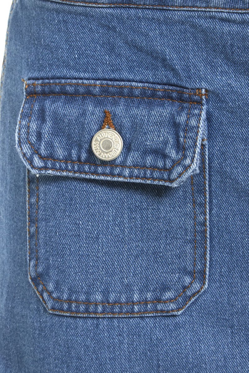 SS7 Nouvelles Femmes Jeans Jupe Longue, Bleu Denim,Tailles 8 pour 18