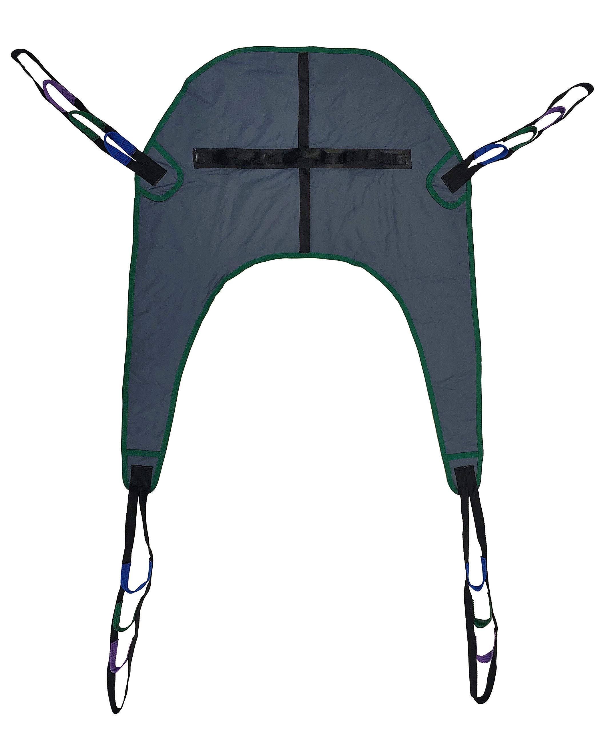 Tuffcare Universal Divided Leg Sling (Medium/No Headrest) Compatible with Tuffcare, Hoyer, Invacare, McKesson, Drive, Lumex, Joerns, and other Patient Lifts, Solid Fabric Polyester Patient Lift Slings