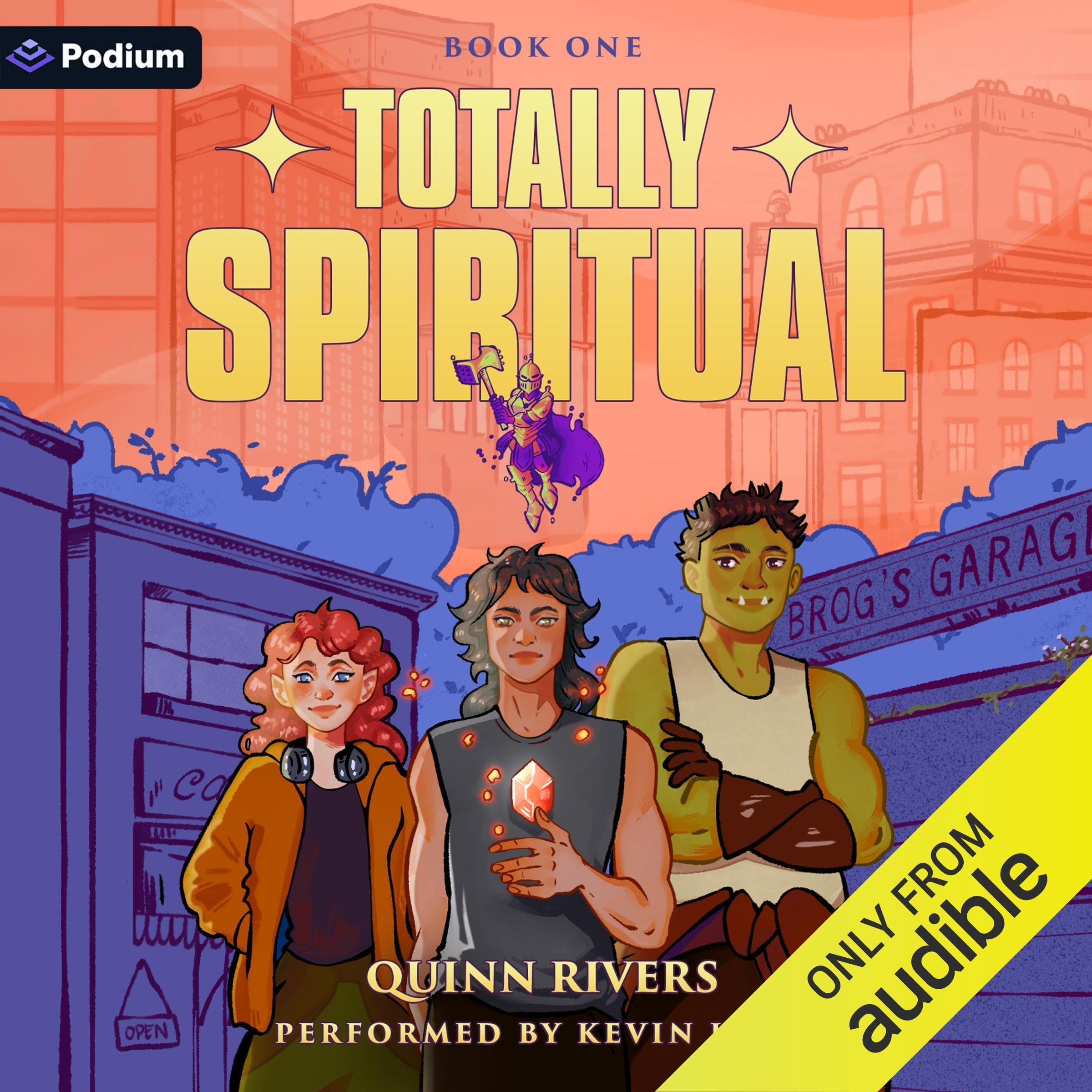 Cover art for Totally Spiritual: An Urban Fantasy LitRPG