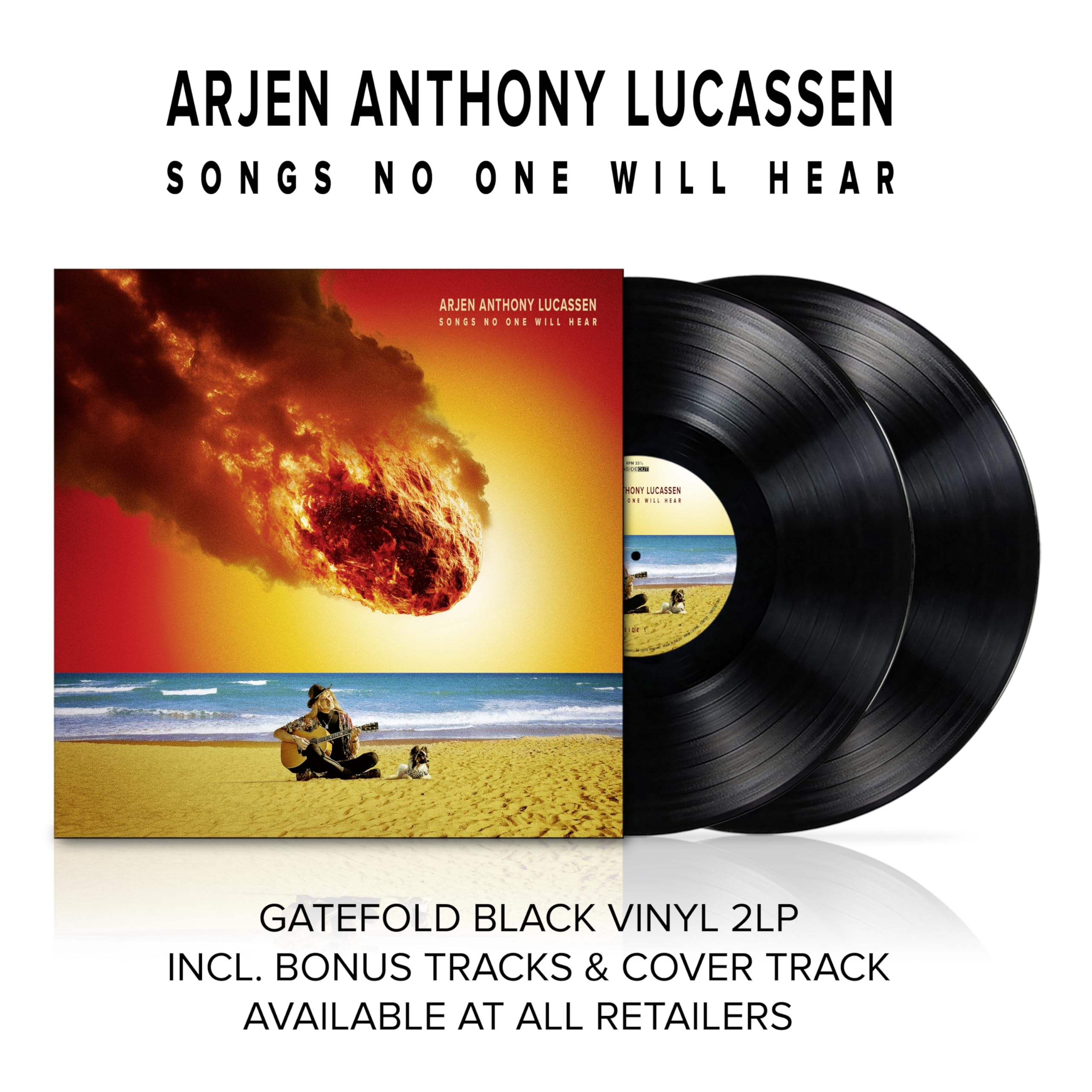 Arjen Anthony Lucassen Songs No One Will Hear Double LP Vinyl NEW