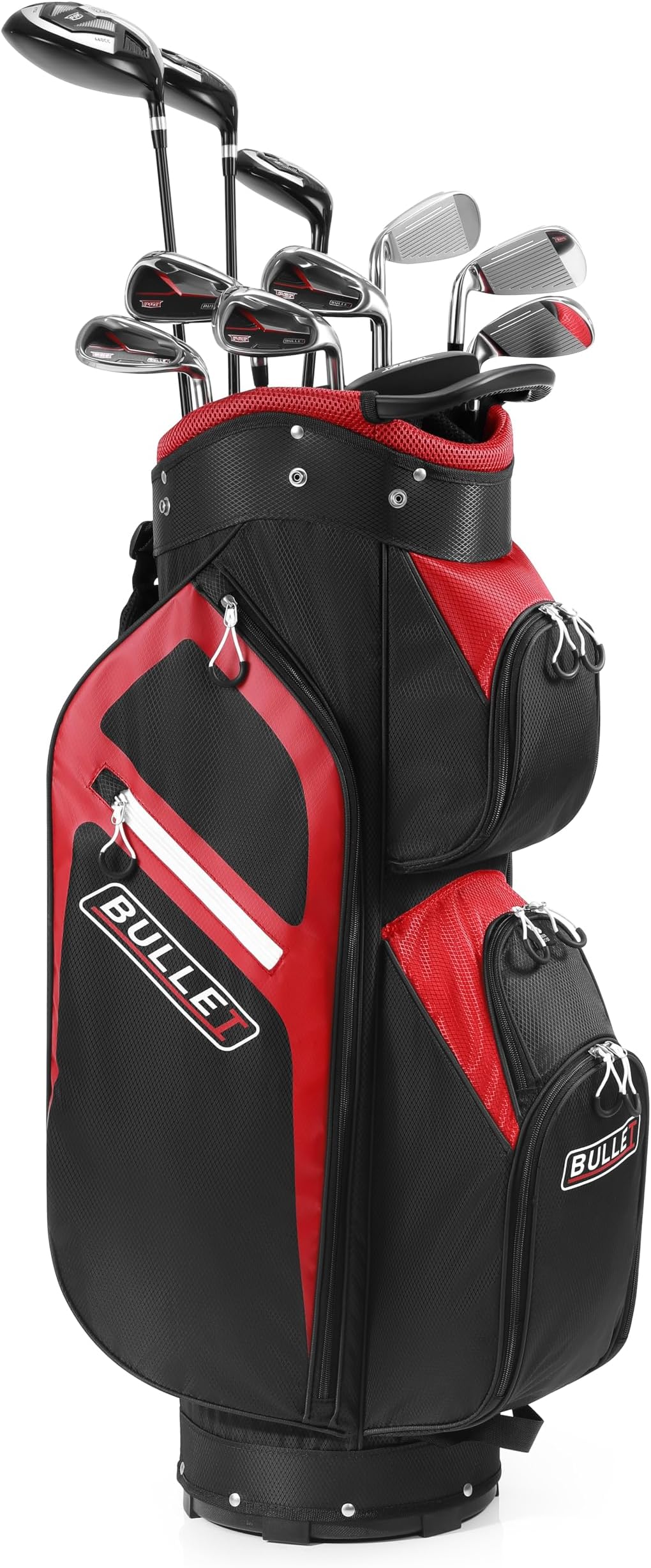 PGF Bullet Titanium Men's Complete Golf Club Set [15-Piece] [Hand: Right] [Length: Standard]