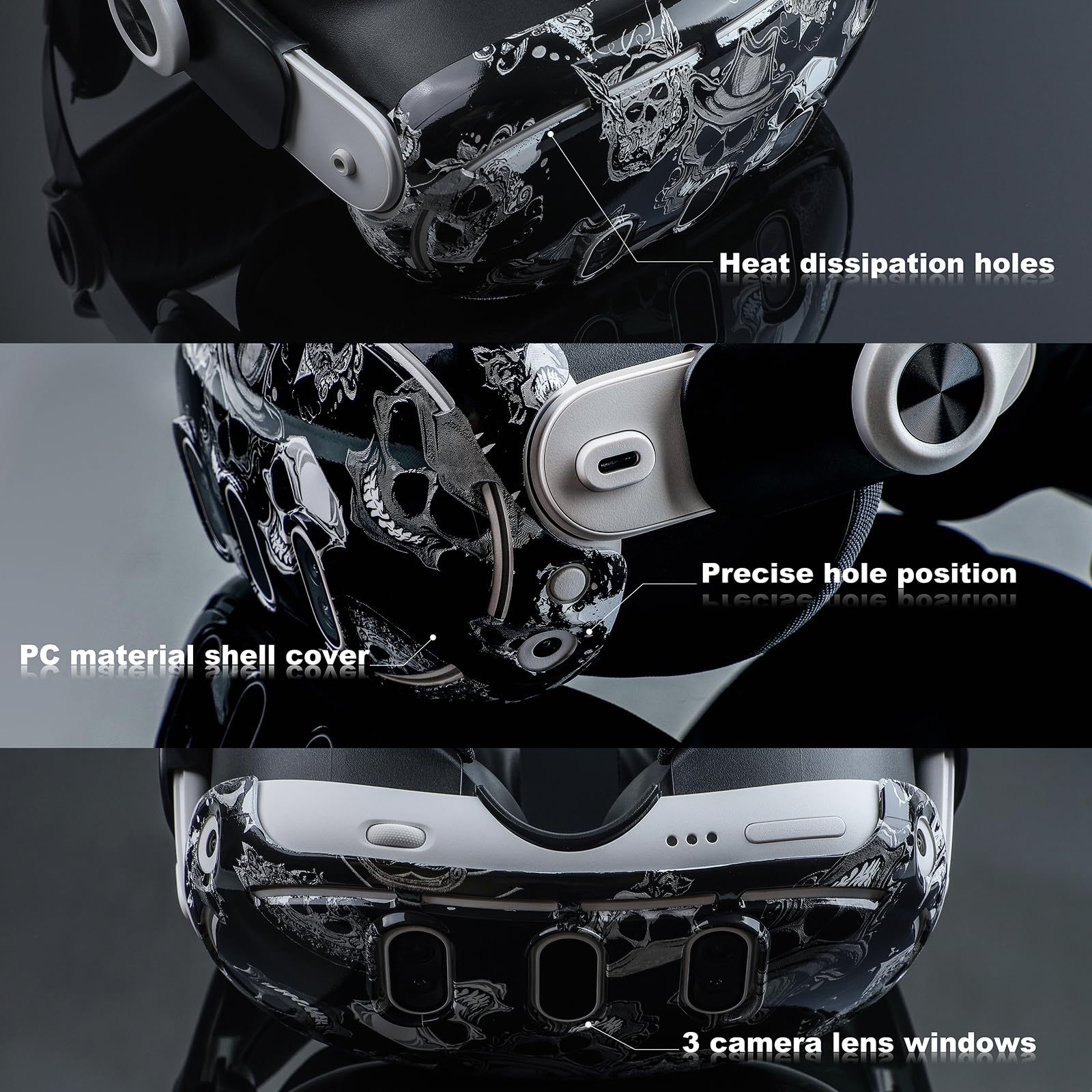 Amazon.com: Hard Shell Protector Case Cover for Meta Quest 3,VR