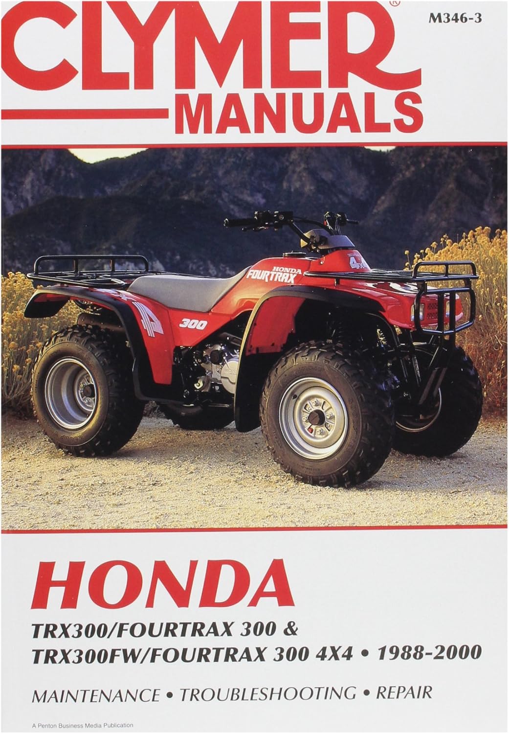 Clymer M3463 Repair Manual, Black