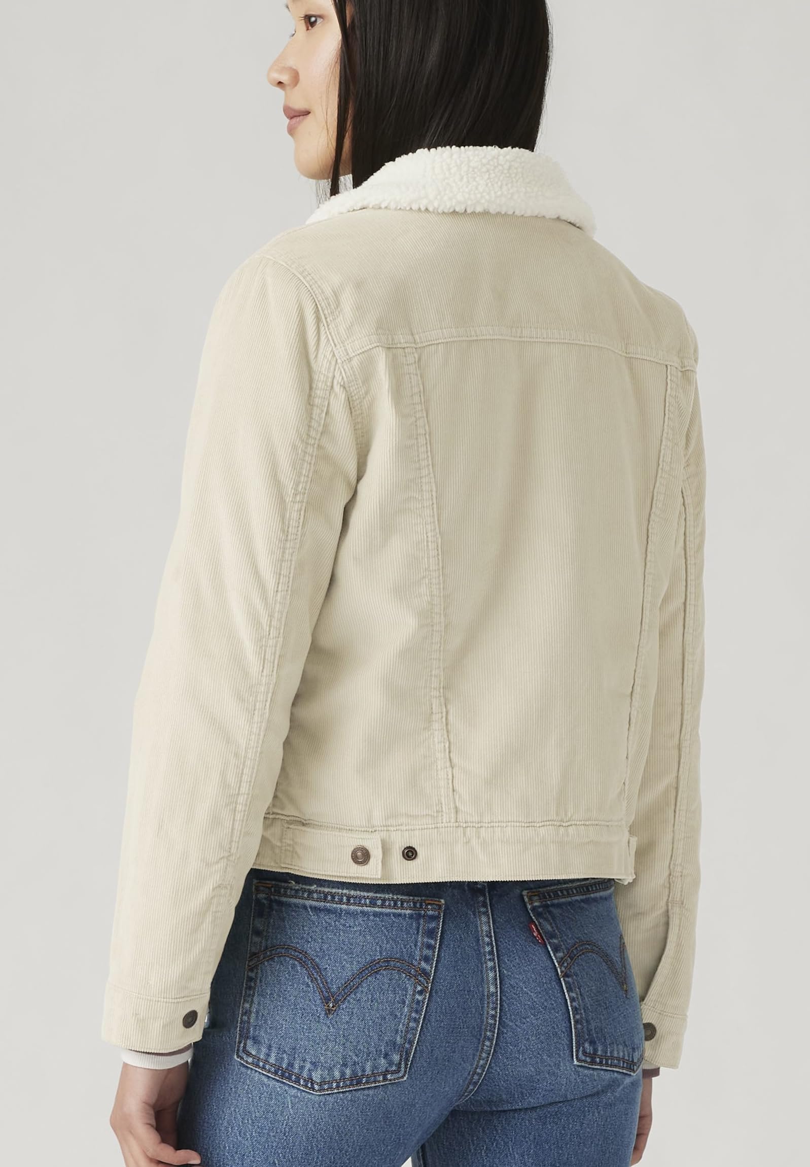 Levi's Damen Original Sherpa Trucker Jackets Jeansjacke